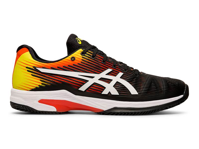 Pánské Tenisové Boty Asics SOLUTION SPEED FF CLAY Černé 84729YIWH